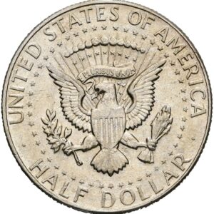 1/2 Dolar 1968 D, Kennedy half Dollar