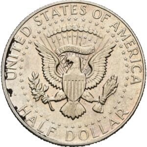 1/2 Dolar 1968 D, Kennedy half Dollar