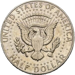 1/2 Dolar 1968 D, Kennedy half Dollar