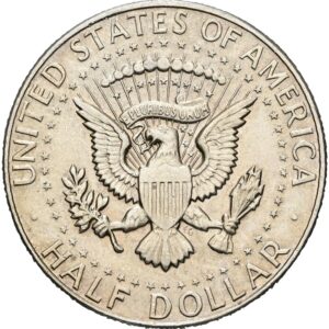 1/2 Dolar 1968 D, Kennedy half Dollar