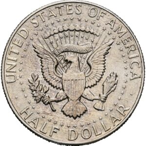 1/2 Dolar 1968 D, Kennedy half Dollar