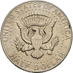 1/2 Dolar 1968 D, Kennedy half Dollar