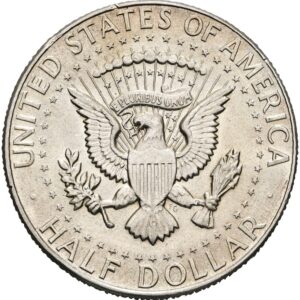 1/2 Dolar 1968 D, Kennedy half Dollar