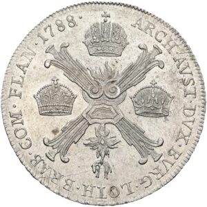 1/4 tolar 1788 B, Josef II.