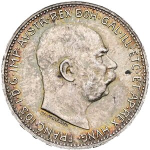 1 Koruna 1915 bz., František Josef I.