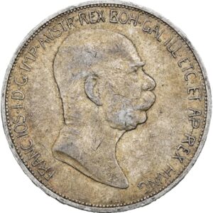 Stříbrná 5koruna 1908jubilejní ,František Josef I.