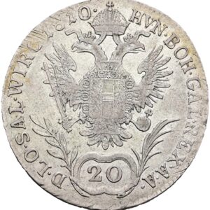 20 krejcar 1810 A, František II. (I).