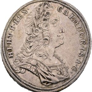 1/2 Tolar 1723 Kutná Hora, Karel VI.