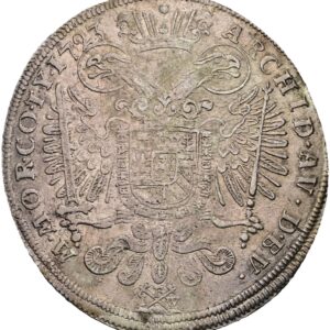 1/2 Tolar 1723 Kutná Hora, Karel VI.