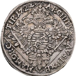 1/4 Tolar 1724, Nagybanya , Karel VI.