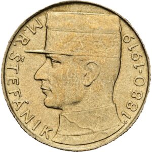 10 koruna 1991 , M.R. Štefánik