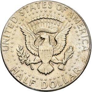 1/2 Dolar 1969, Kennedy half Dollar