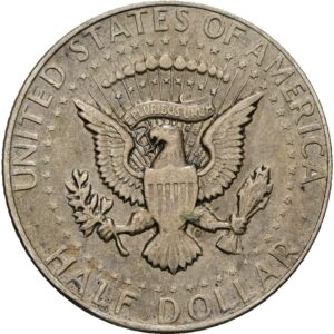 1/2 Dolar 1969, Kennedy half Dollar