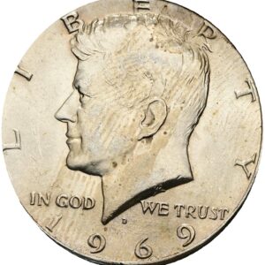 1/2 Dolar 1969, Kennedy half Dollar