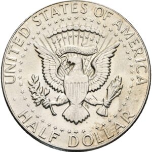 1/2 Dolar 1969, Kennedy half Dollar