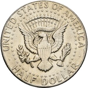 1/2 Dolar 1969, Kennedy half Dollar