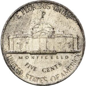 5 cent 1943 P , Thomas Jefferson