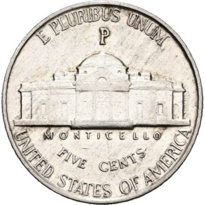 5 cent 1942 P , Thomas Jefferson