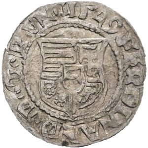 Denár 1549 KB, Ferdinand I.