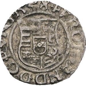 Denár 1558 KB, Ferdinand I.