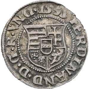 Denár 1535 KB, Ferdinand I.