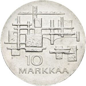 10 Markkaa, 1967, Finsko