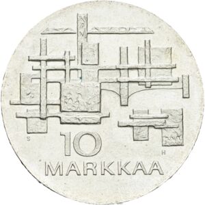 10 Markkaa, 1967, Finsko