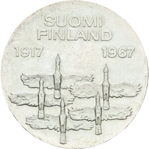 10 Markkaa, 1967, Finsko