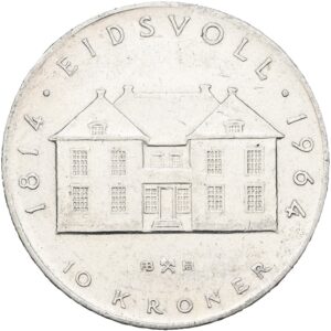 10 Koruna 1964, Olav V, výročí ústavy