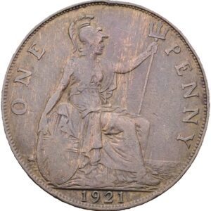 1 Penny - George V.