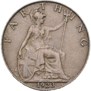 1 Farthing 1923 – George VI