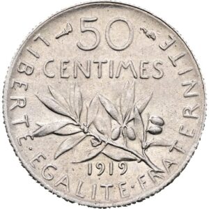 50 Centimes 1919