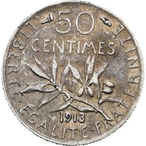 50 Centimes 1913