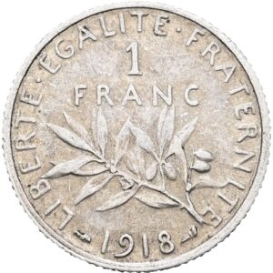 1 Frank 1918