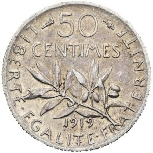 50 Centimes 1919