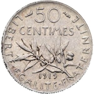 50 Centimes 1919