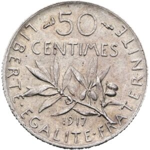 50 Centimes 1917