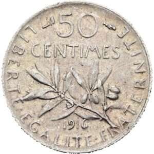 50 Centimes 1916