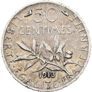 50 Centimes 1913