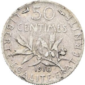 50 Centimes 1910