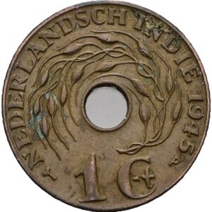 1 cent 1945 - Vilhelmina