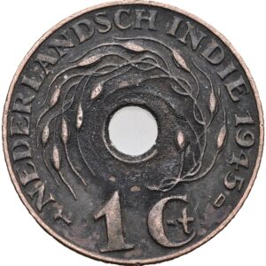 1 cent 1945 - Vilhelmina