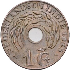 1 cent 1945 - Vilhelmina