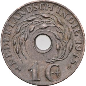 1 cent 1945 - Vilhelmina