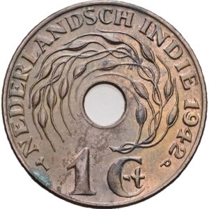 1 cent 1942 - Vilhelmina