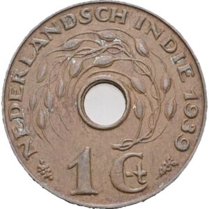 1 cent 1939 - Vilhelmina