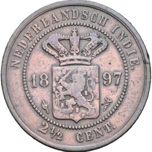 2 1/2 cent 1897 - Vilhelmina