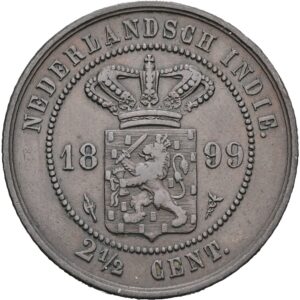 2 1/2 cent 1899 - Vilhelmina