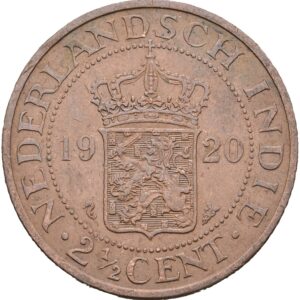 2 1/2 cent 1920 - Vilhelmina