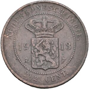 2 1/2 cent 1913- Vilhelmina